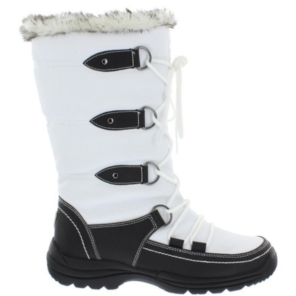 Sporto Tessa Faux Fur Lace-Up Boot